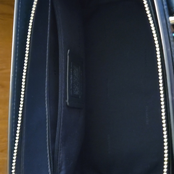 Coach Swagger 27 Navy Blue w/ Silver hardware - Picture 13 of 16
